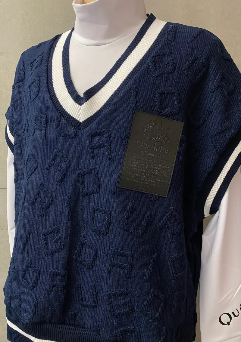 クアドリガQ-ロゴ Sweatベスト ユニセックス