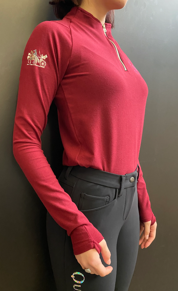クアドリガ ウォームジップ レイヤー レディス/Long Sleeve