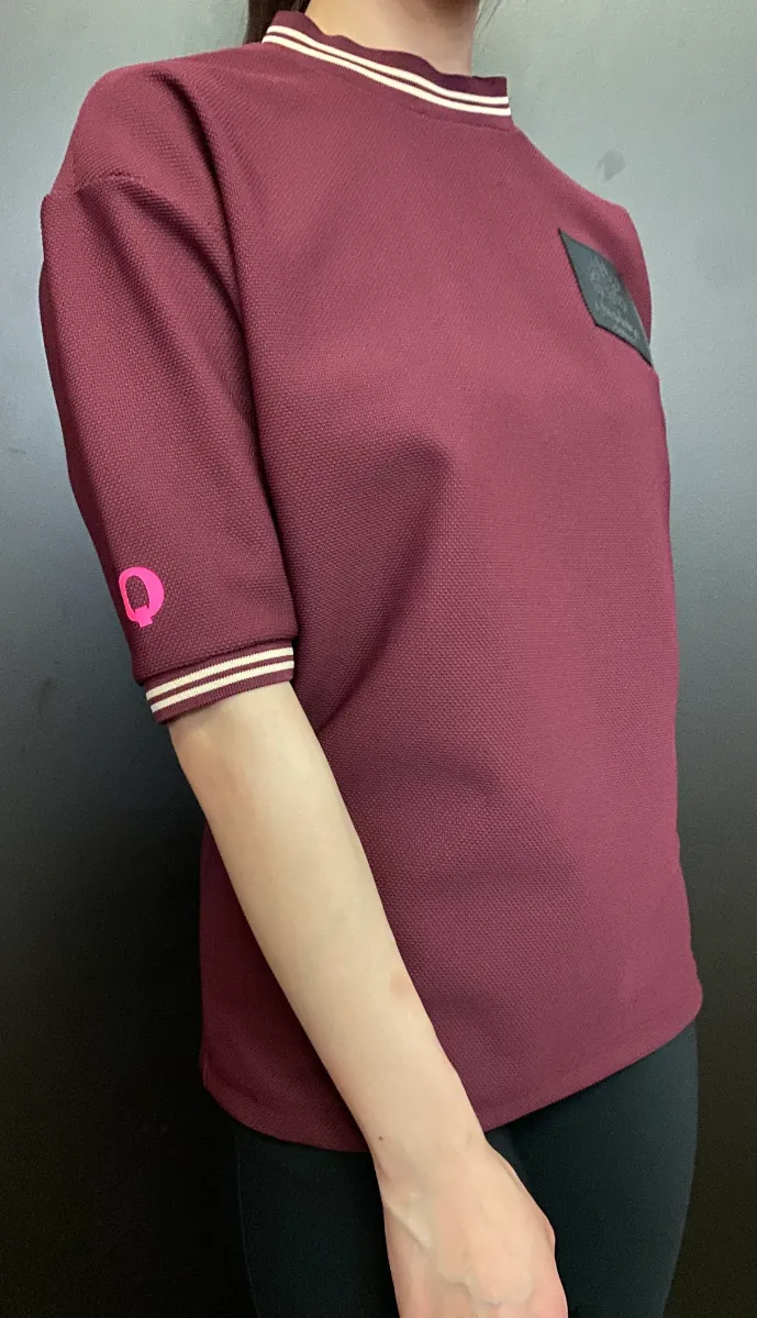 クアドリガ【LINKA】Mockネックシャツ レディス/Polo Style L
