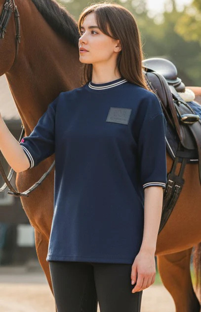 クアドリガ【LINKA】Mockネックシャツ レディス/Polo Style L