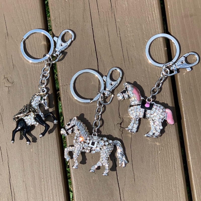 キラキラキーホルダー