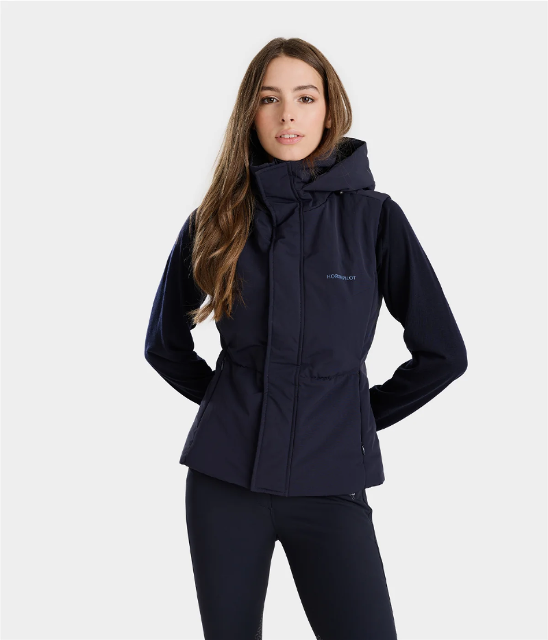 ホースパイロット ダウンベストFrost Women｜乗馬用品・馬具なら中江