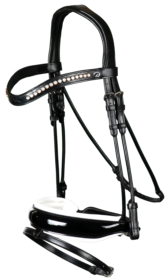 ディオン スペシャルドレッサージ水勒頭絡(丸革仕様)