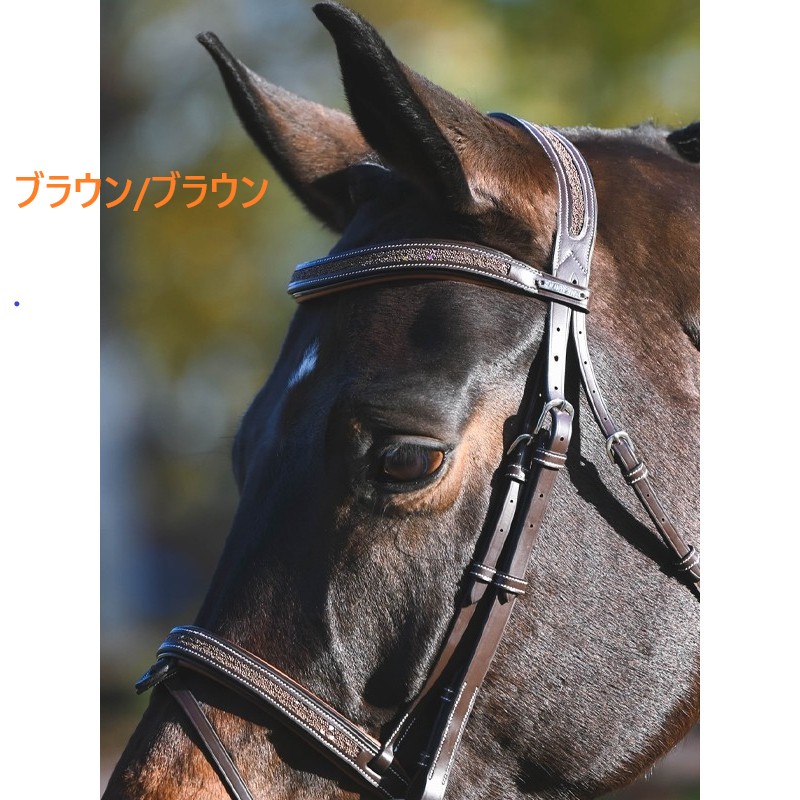 JUMPIN(ジャンピン) CARAT頭絡【ゴム手綱付き】