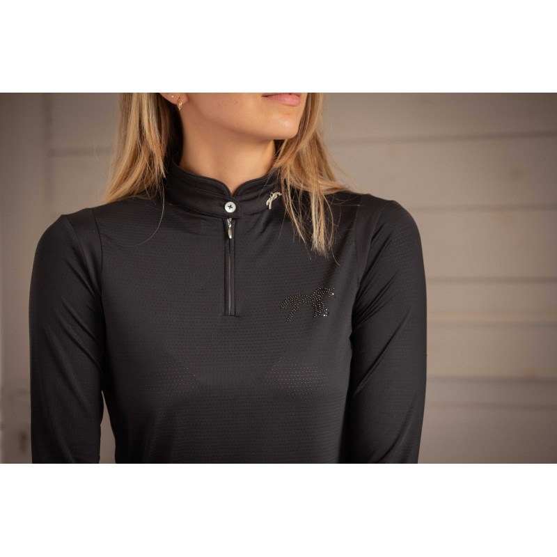 ペネロペ TECHPY長袖トレーニングシャツ