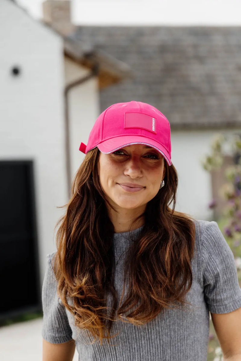 ケンタッキー　ラバーロゴ　キャップ