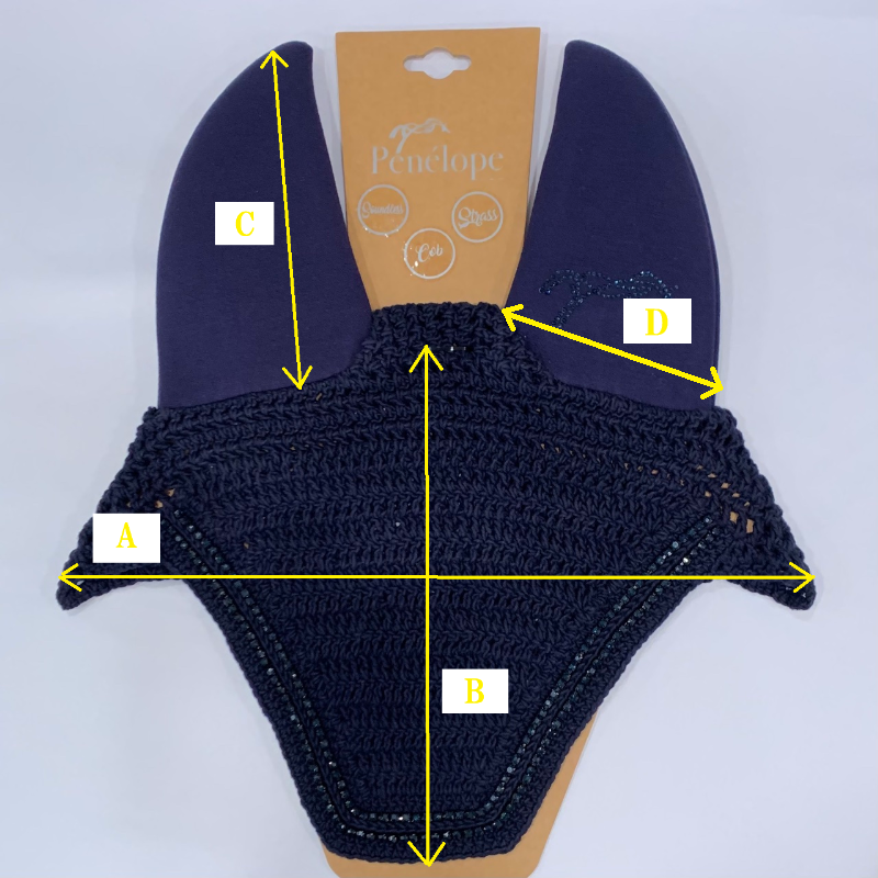 ペネロペ サウンドレスイヤーネットSTRASS