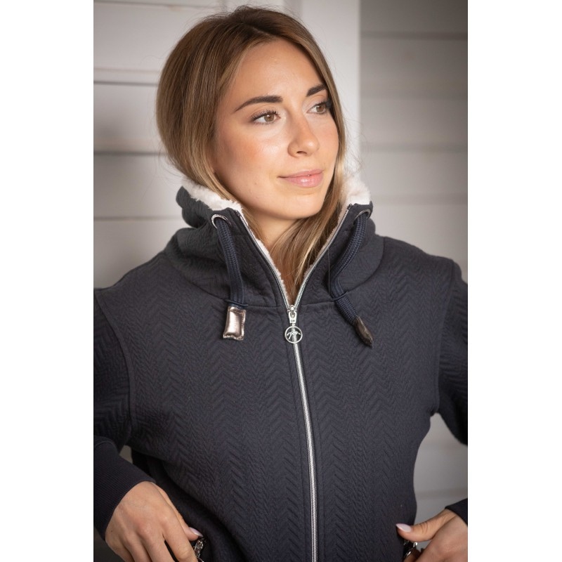 ペネロペ LAPONIA ジップスウェット