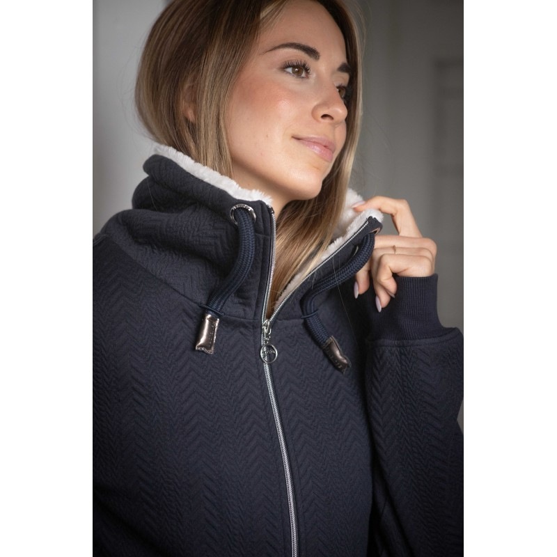 ペネロペ LAPONIA ジップスウェット