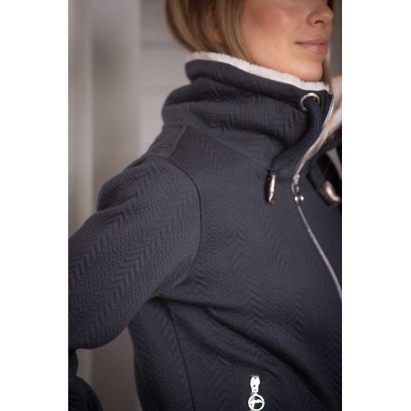 ペネロペ LAPONIA ジップスウェット