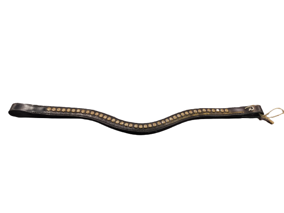 ディオン 額革 ピンクスワロフスキー