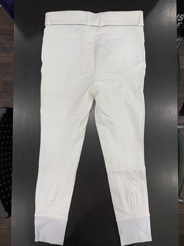 【アウトレット】D&S レディース　フルグリップキュロット　白/32サイズ