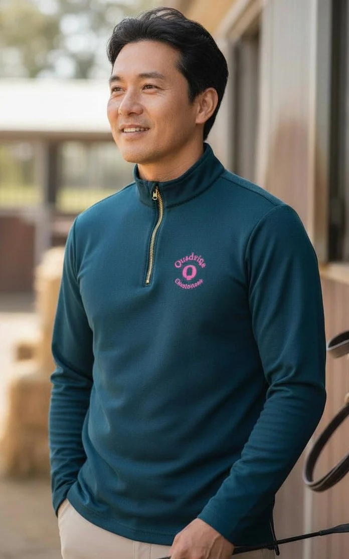 クアドリガ ウォームジップレイヤー メンズ/Long Sleeve