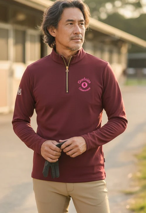 クアドリガ ウォームジップレイヤー メンズ/Long Sleeve