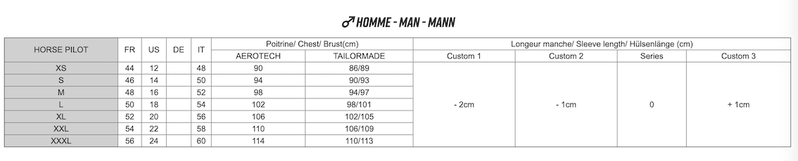 ホースパイロット エアロテックジャケット2.0 Men
