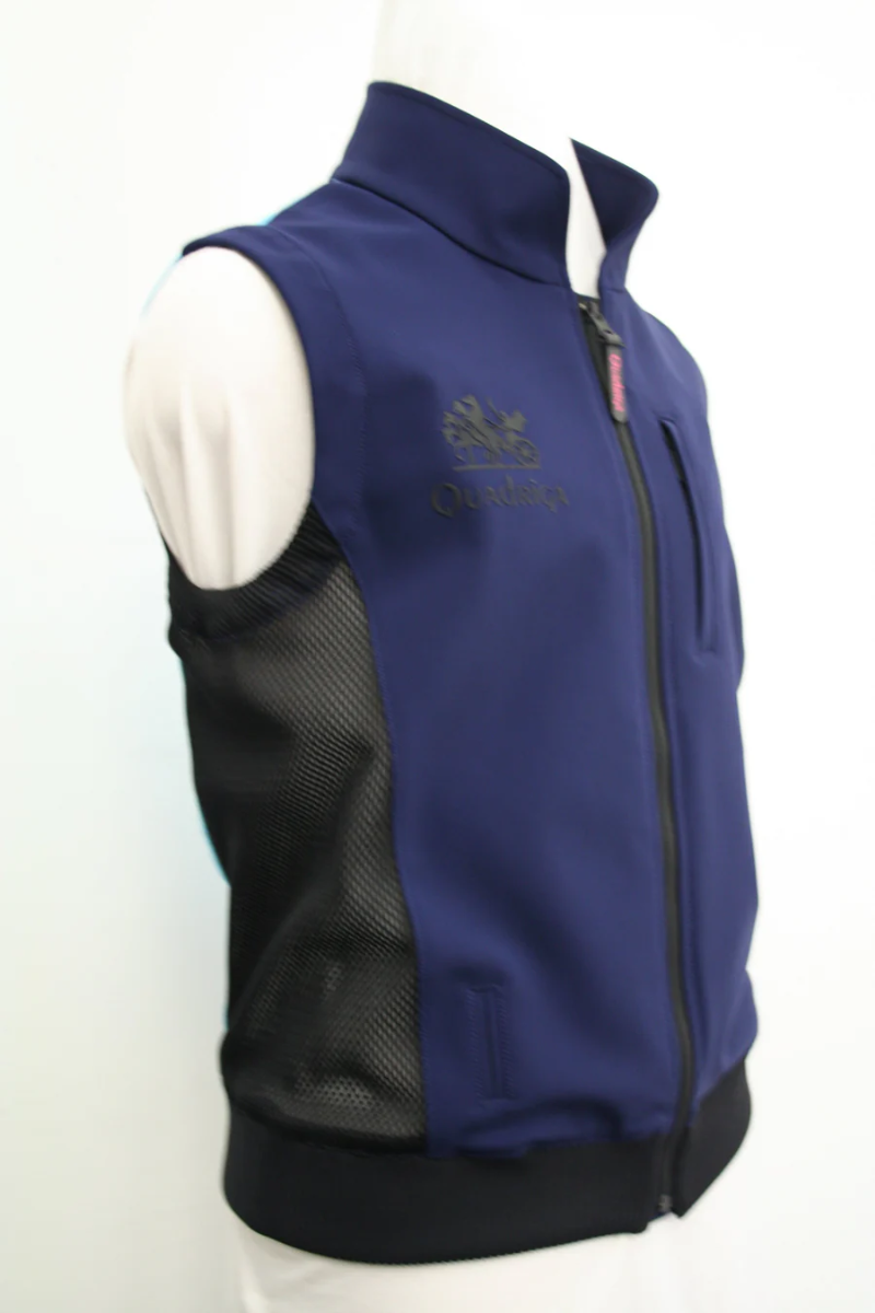 クアドリガ【BOND】ベスト チドリ メンズ/Stand-Collar