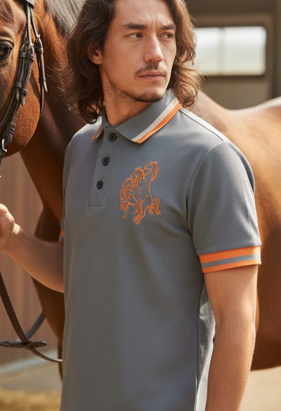 クアドリガ【LINKA】メッシュポロシャツ メンズ/3B 