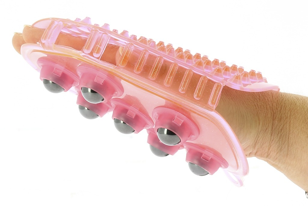 マッサージゴムブラシ