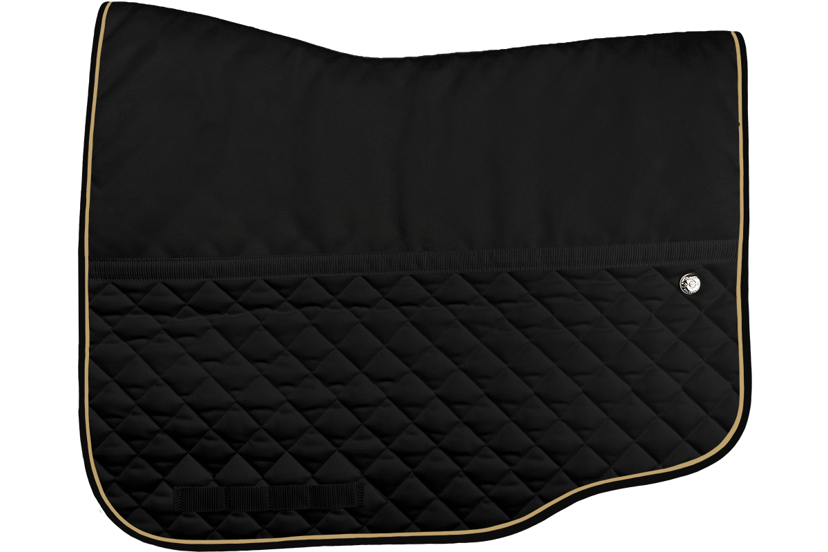 オギルヴィー メモリーフォームパッドゼッケン　MF　馬場用　(Euroカット)