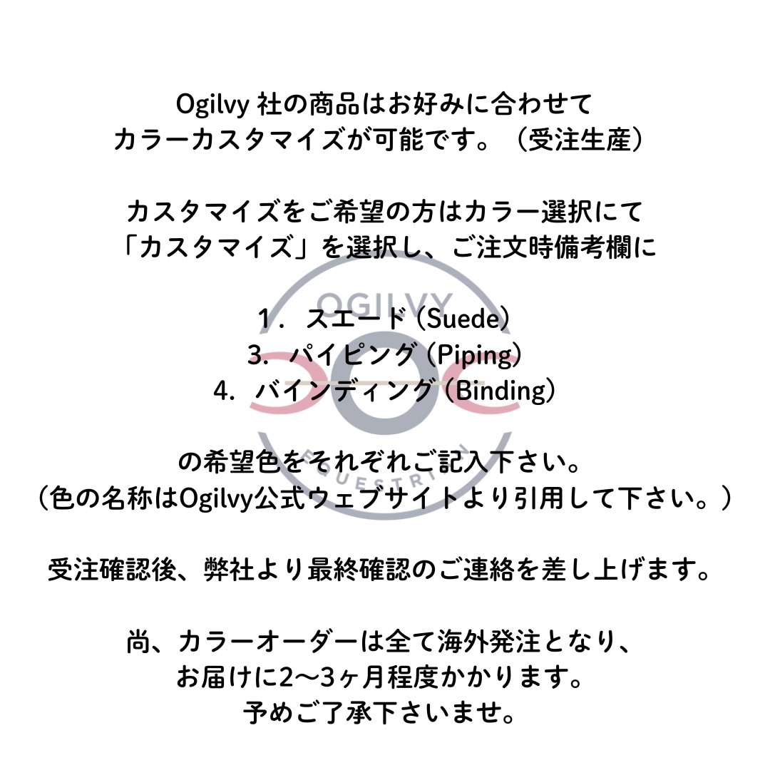 オギルヴィー サドルパッド ライト 1