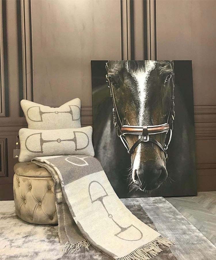 ウールカシミアクッション(小)