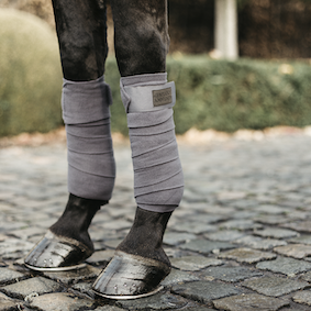 乗馬フリースとソックスの2点セット ケンタッキー Polarフリース肢巻（325cm×12cm）｜乗馬用品なら