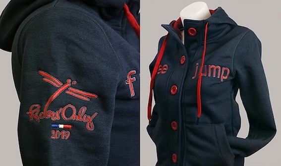 フリージャンプ スウェットパーカー