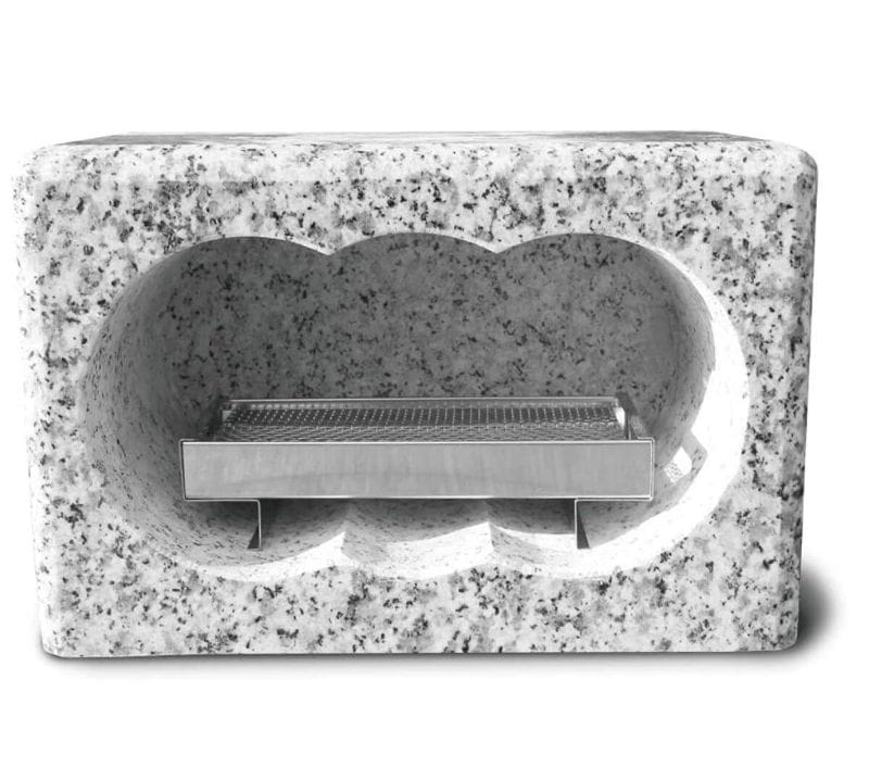 線香皿付き香炉セット