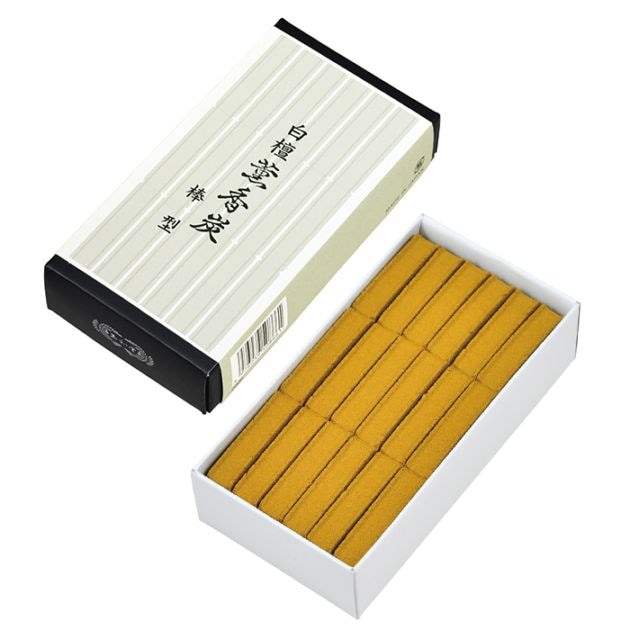 白檀　薫香炭　30枚入　棒型