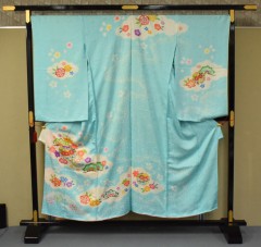 七五三別誂え四つ身 (七才祝い着／正絹／京友禅) 057-0162 | 着物・帯