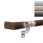 屋外用手すりユニティーレーンスリムO-34UNIsl／ブラケット4個付属／VAエンドキャップ2個付属