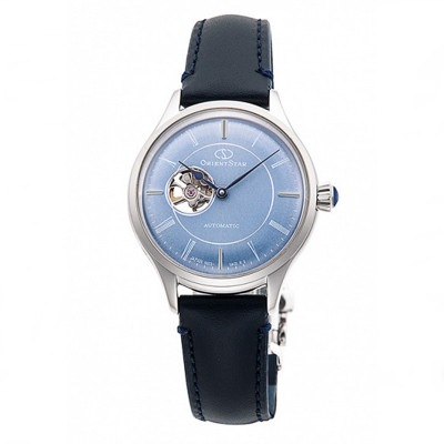 (SALE) オリエントスター ORIENT STAR レディース CLASSIC SEMI SKELETON セミスケルトン メカニカル 自動巻 シースルーバック 革バンド メーカー保証2年 RK-