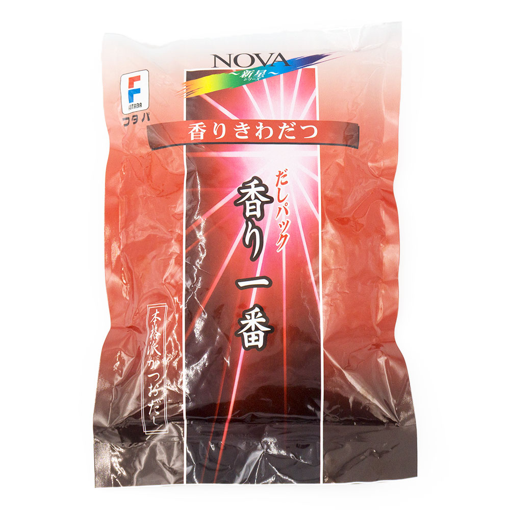 ケース販売】フタバ 香り一番 だしパック 本格かつおだし (50g×5)×24