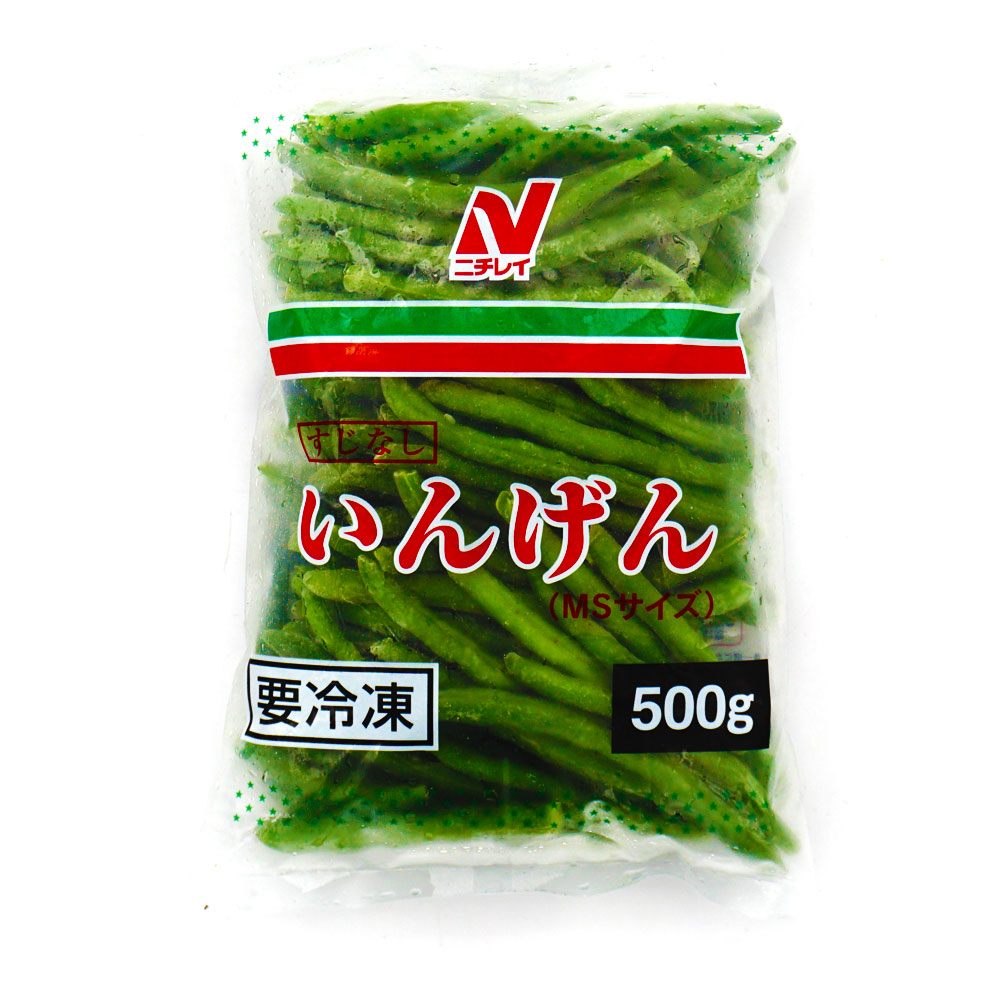 ニチレイ いんげん MS 500g | 冷凍食品,冷凍野菜 のネット通販|食の ニチレイ いんげん MS 500g | 冷凍食品,冷凍野菜 のネット通販|食の