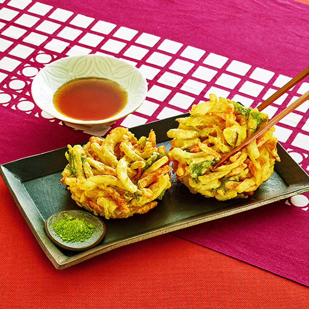 ケース販売】TM 国産4種野菜のかき揚げ 95g×30個 | 冷凍食品,冷凍