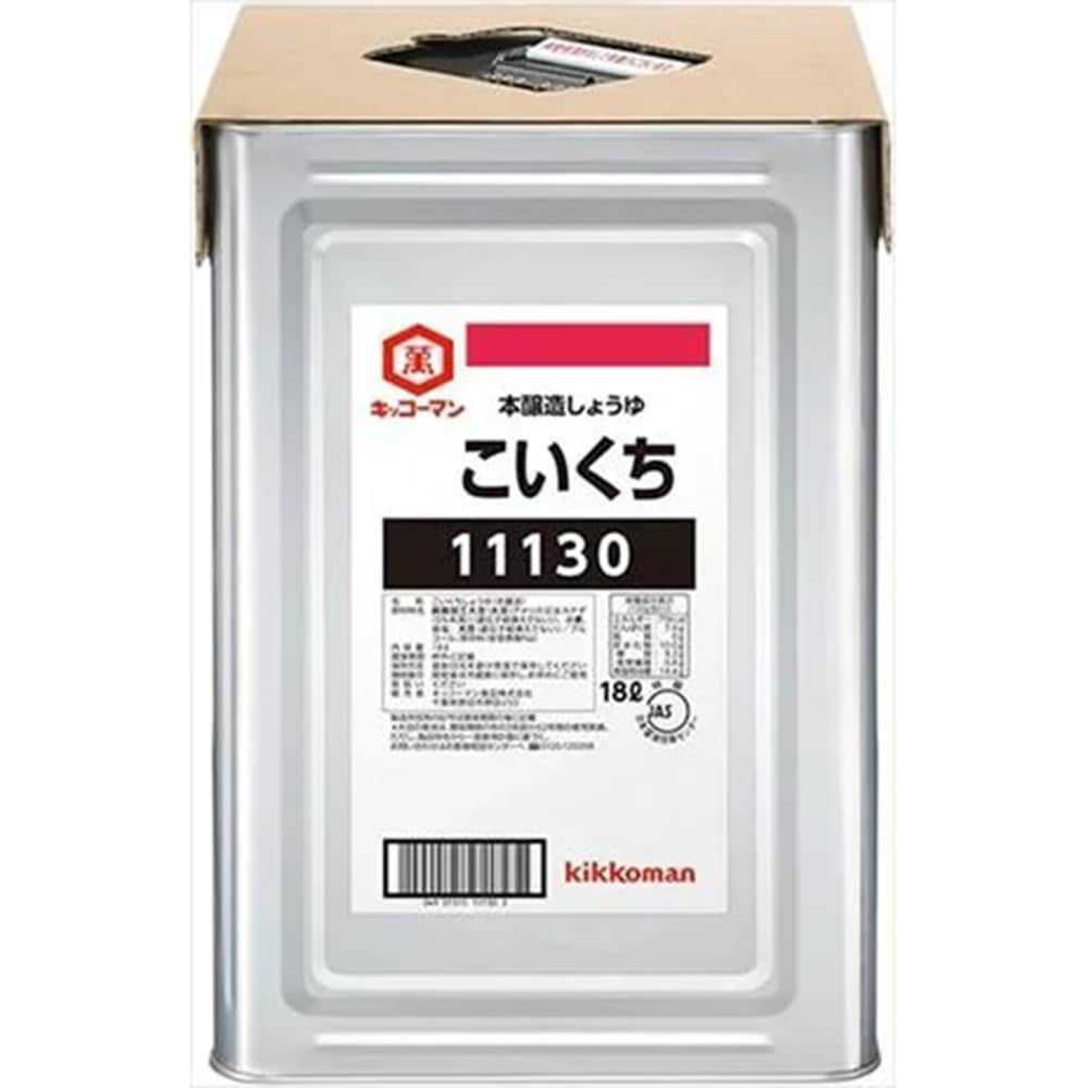 キッコーマン こいくちしょうゆ 18L | 調味料・スパイス・だし・油