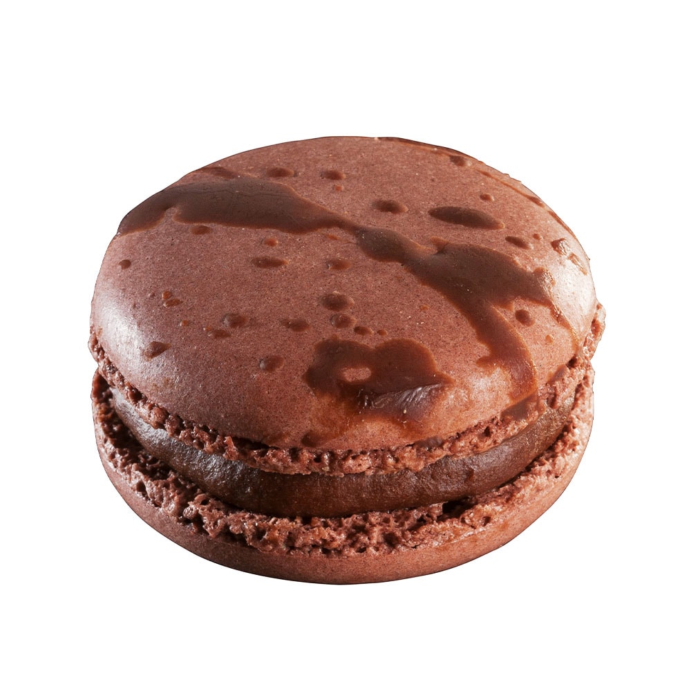 ケース販売】日仏 LRN マカロン チョコレート72個入(8×9) 9個×8トレイ