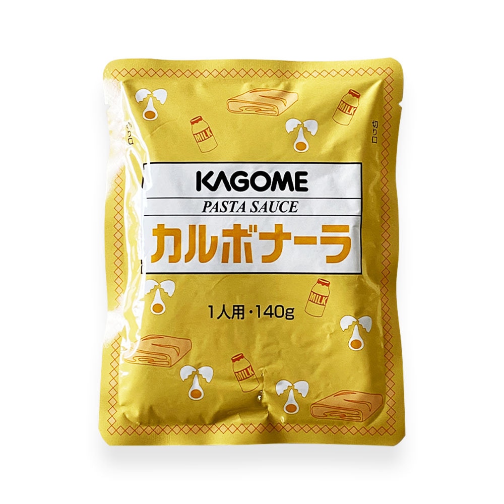 カゴメ パスタソース カルボナーラ 140g | 料理の素・ルー・たれ