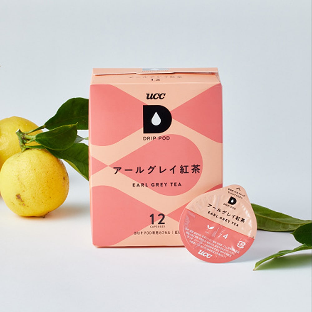 UCC - UCC DRIPPOD アールグレイ紅茶 1ケース(12P×12箱入り) UCC DRIP POD アールグレイ 紅茶 12杯分 2.5g×12杯分 | コーヒー