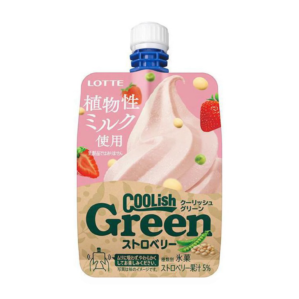 ケース販売】栄光 クーリッシュGreen ストロベリー 135ml×24  
