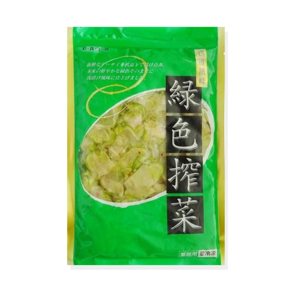 ケース販売】三幸 彩食工房 緑色搾菜 500g×10 | 豆腐・納豆・漬物,漬物