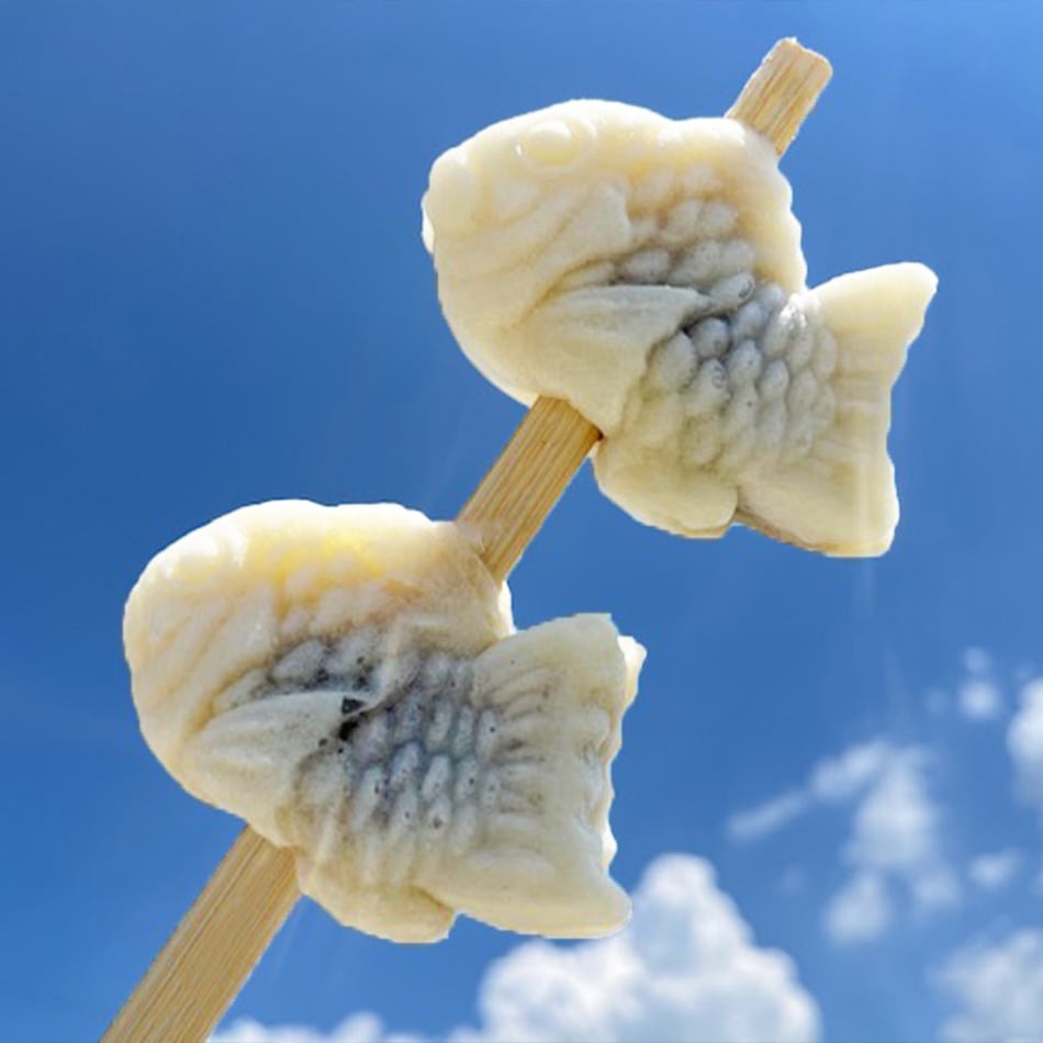 GFC もっちりミニ鯛焼き 白 北海道産小豆使用 20個入り 35g×20個