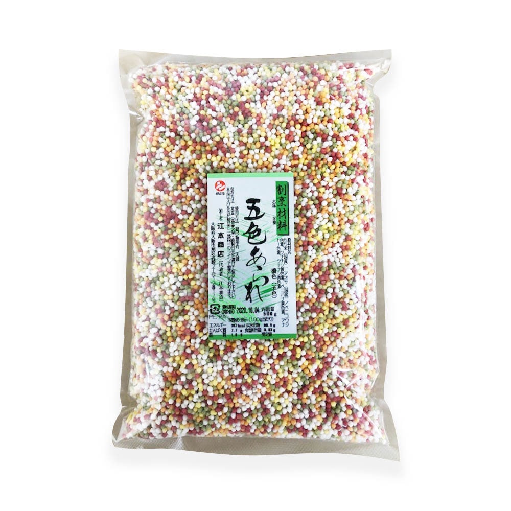 GFC 五色あられ(濃色)500g | 粉類,天ぷら粉 のネット通販|食のプロ