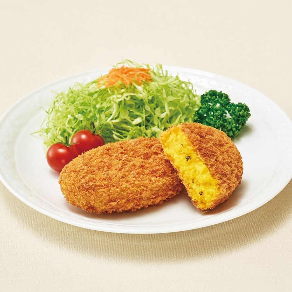 ケース販売】TM まんぞくコロッケかぼちゃ入り90g×12個×5 | 冷凍食品