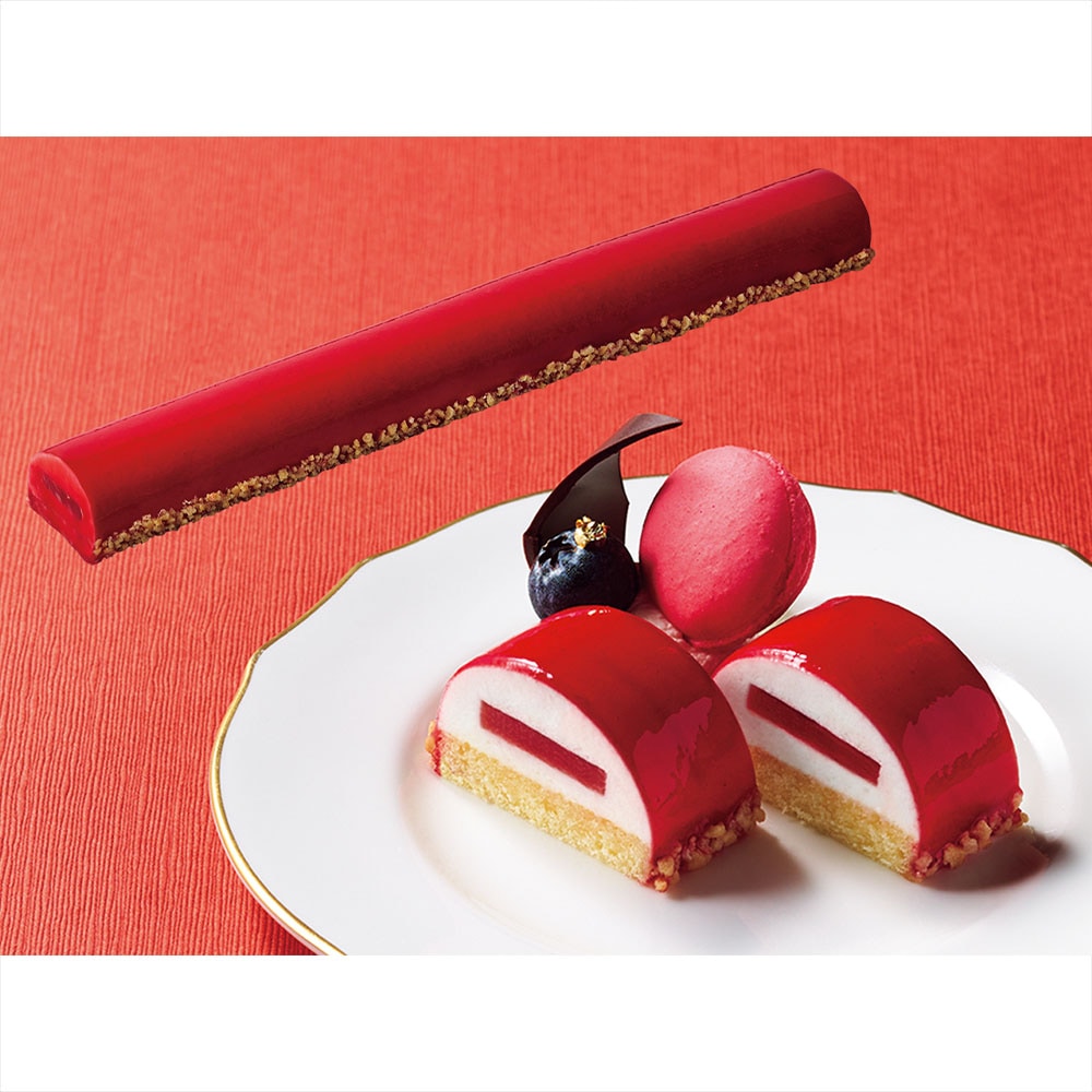 味の素 フリーカットケーキ ドーム・オ・フランボワ 319g | スイーツ