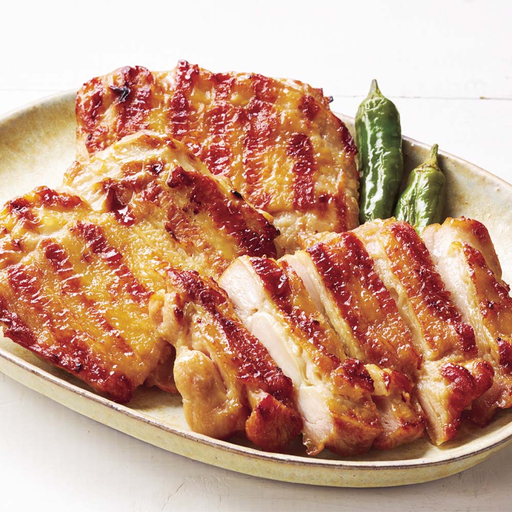 ケース販売】味の素 炭火若鶏きじ焼醤油 (120g×6枚)×8袋セット | 冷凍