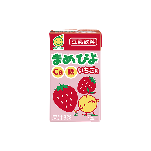 ぴよまめ様 ケース販売】まめぴよ いちご味125ml×24 | 飲料・ドリンク,豆乳・豆乳