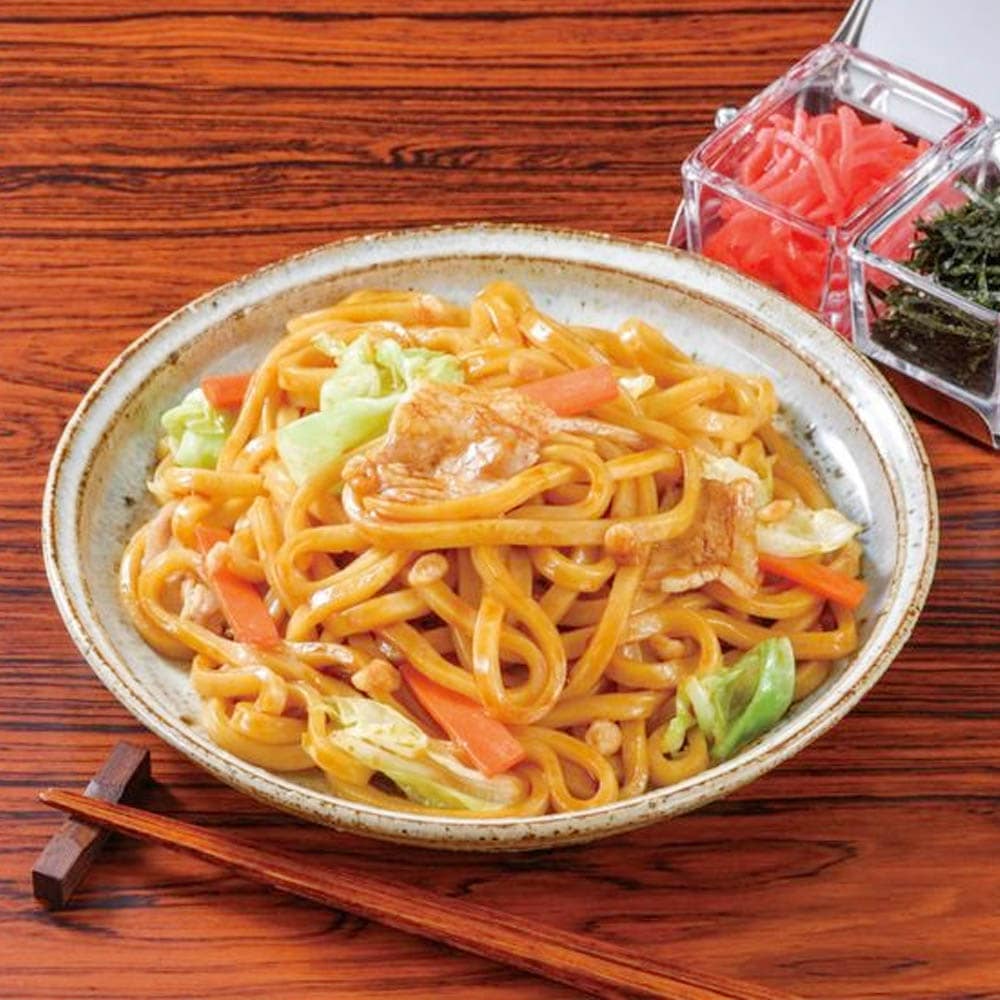 シマダヤ 調理「昔懐かしの」醤油焼うどん 1kg | めん類・パスタ