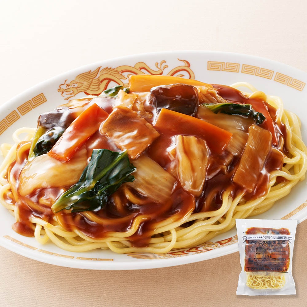 あんかけさん専用 マルハニチロ オイスターソース香る太麺あんかけ焼きそば 310g | 冷凍