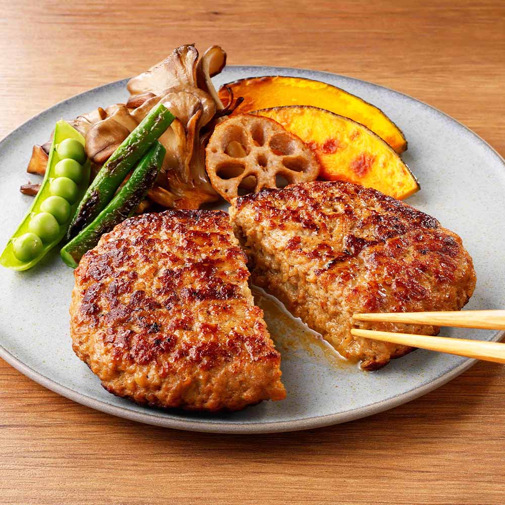 5食セット】日東ベスト EC お箸でいただくハンバーグステーキ180g×5